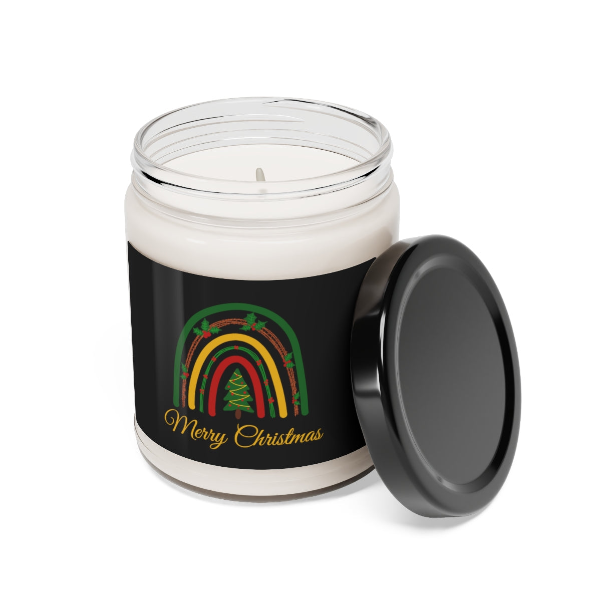 Merry Christmas Scented Soy Candle, 9oz