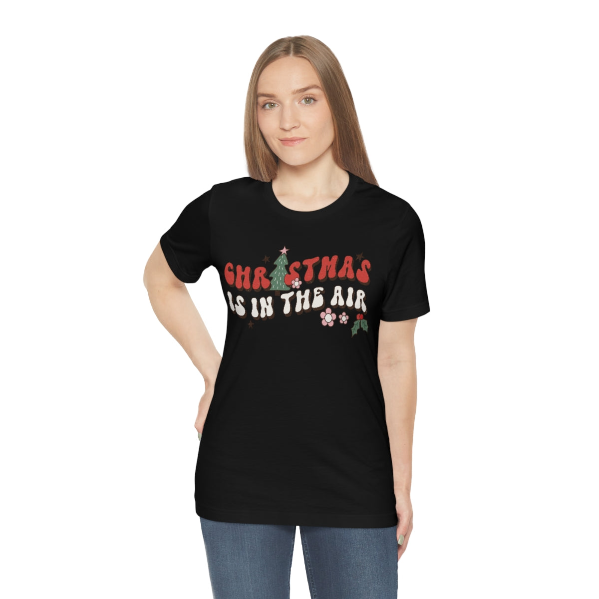 Christmas Is in The Air Christmas Tree Shirt For Adults