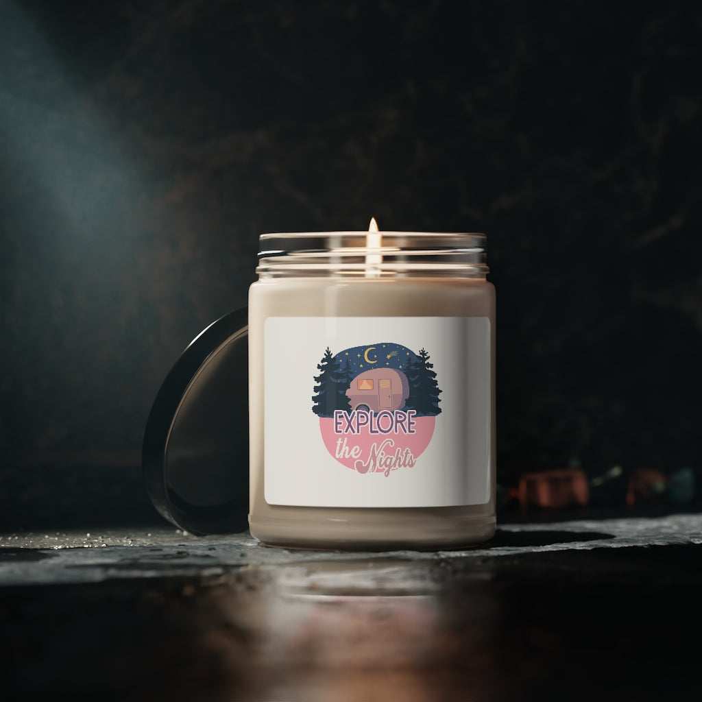Camping Explore the Nights Scented Soy Candle, 9oz