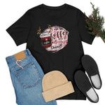 Load image into Gallery viewer, I run on coffee and Christmas cheer shirt
