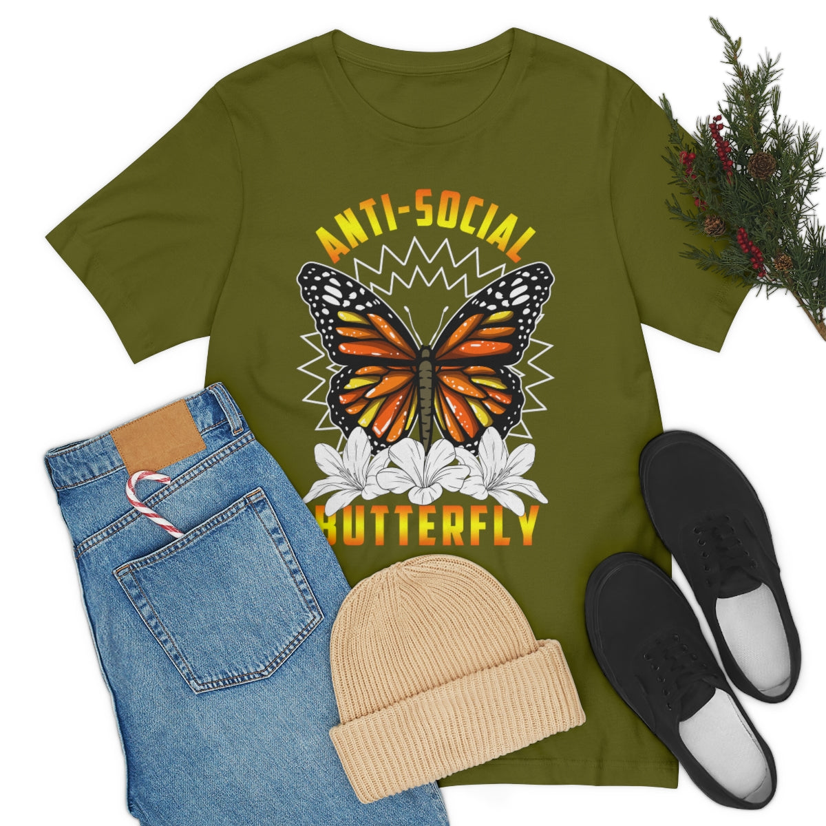 Anti-Social Butterfly T-shirt