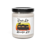 Load image into Gallery viewer, Simple Life Beautiful Life Camper Scented Soy Candle, 9oz
