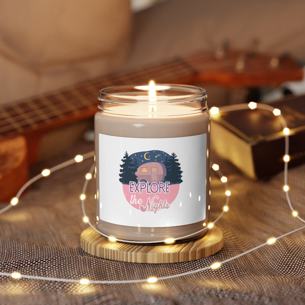Camping Explore the Nights Scented Soy Candle, 9oz