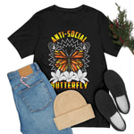 Load image into Gallery viewer, Anti-Social Butterfly T-shirt
