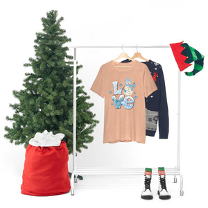 Love Snow Winter Holiday Snowman Shirt