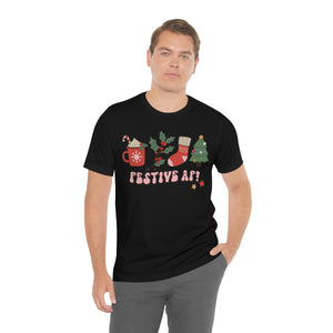 Festive AF Shirt For Adults - Christmas Shirt