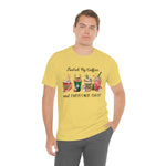 Load image into Gallery viewer, Fueled By Coffee And Christmas Cheer Tee - Adult Graphic Shirts
