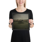 Load image into Gallery viewer, Gettysburg Field Cannons Framed poster
