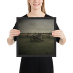 Load image into Gallery viewer, Gettysburg Field Cannons Framed poster
