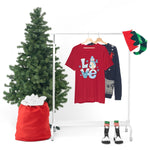 Load image into Gallery viewer, Love Snow Winter Holiday Snowman Shirt
