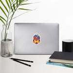 Load image into Gallery viewer, Aztec Floral Design Bubble-free stickers
