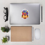 Load image into Gallery viewer, Aztec Floral Design Bubble-free stickers
