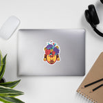 Load image into Gallery viewer, Aztec Floral Design Bubble-free stickers
