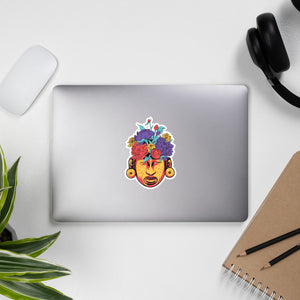 Aztec Floral Design Bubble-free stickers