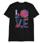 Load image into Gallery viewer, Love Roses Short-Sleeve T-Shirt
