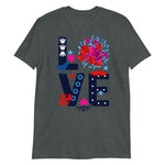 Load image into Gallery viewer, Love Roses Short-Sleeve T-Shirt
