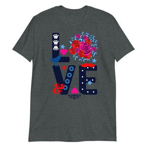 Love Roses Short-Sleeve T-Shirt