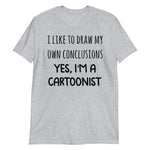 Load image into Gallery viewer, Yes I Am A Cartoonist Short-Sleeve Unisex T-Shirt - Funny Career Shirts
