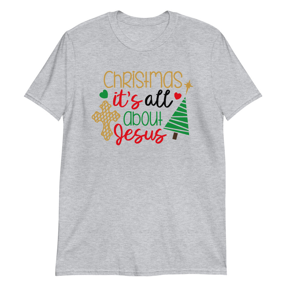 Christmas Is all about Jesus Shirt - Jesus Christmas Shirts