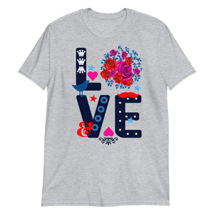 Love Roses Short-Sleeve T-Shirt