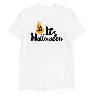 It's Halloween Pumpkin Short-Sleeve Unisex T-Shirt