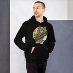 Load image into Gallery viewer, Beary Stoned Bear Smoking Weed Unisex Hoodie

