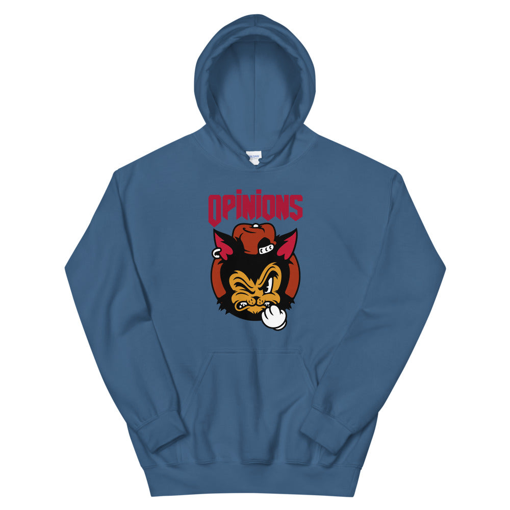 Tired of Your Opinions Badass Cat Unisex Hoodie