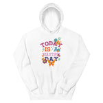 Load image into Gallery viewer, Today Is A Beautiful Day Butterfly Flowers Colorful Hoodie
