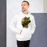 Load image into Gallery viewer, Beary Stoned Bear Smoking Weed Unisex Hoodie
