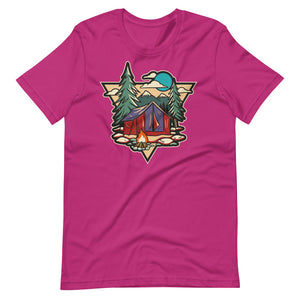 Tenting Out In the Wilderness Campers Camping Shirt