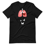 Load image into Gallery viewer, Butterflies In the Stomach Heart Lungs Organs Shirt
