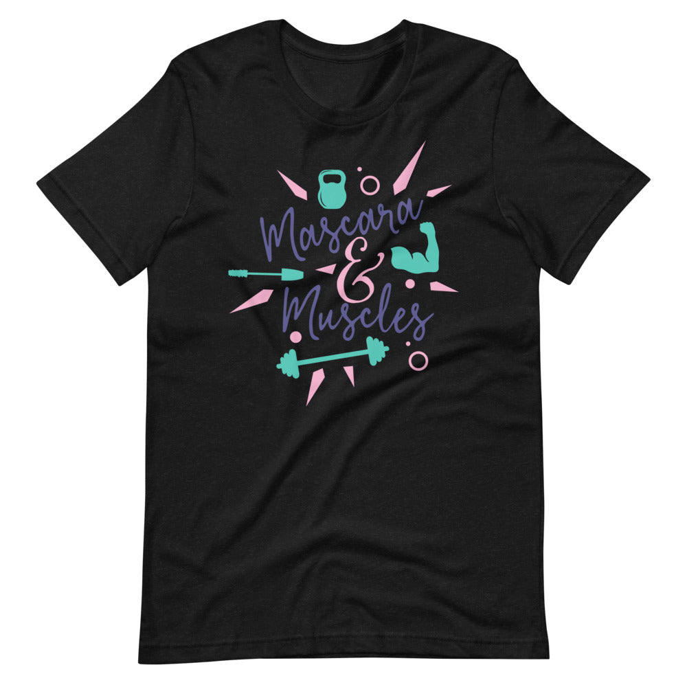 Mascara Muscles Short-Sleeve Unisex T-Shirt