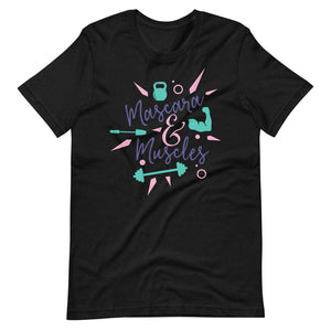 Mascara Muscles Short-Sleeve Unisex T-Shirt