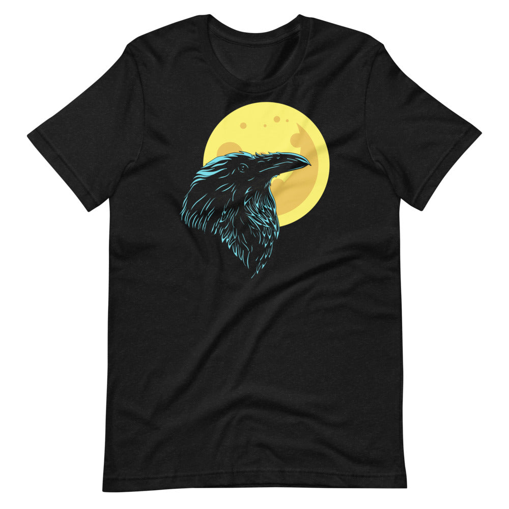 Graphic Crow & The Moon Short-Sleeve Unisex T-Shirt