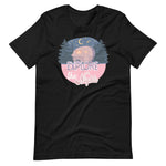 Load image into Gallery viewer, Explore the nights camper in pines with moon in the sky shirt
