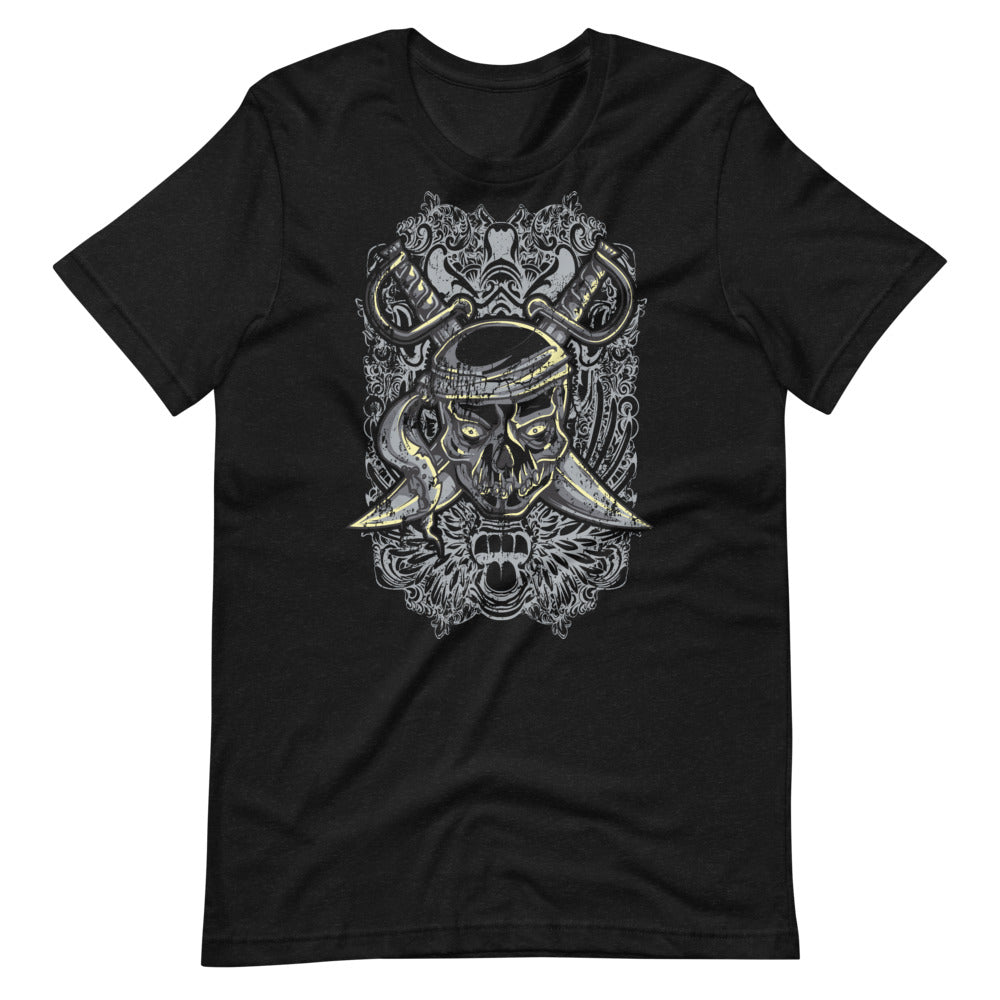 Cross Sword Skull short-sleeve t-shirt