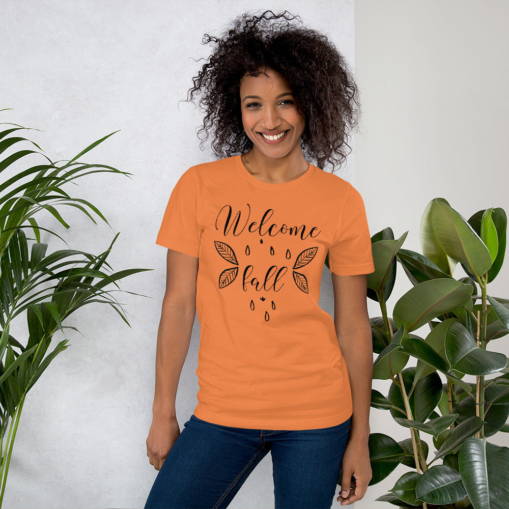 Welcome fall shirt