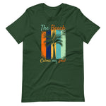 Load image into Gallery viewer, The Beach Calms My Soul Shirt - Palm Tree Tee - Vacation Shirt For Men &amp; Women
