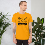 Load image into Gallery viewer, Let&#39;s Get Smashed Pumpkin Halloween Fall Unisex t-shirt
