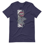 Load image into Gallery viewer, Succubus ’mouth, wing &amp; engraved flowers t-shirt
