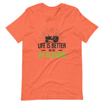 Load image into Gallery viewer, Life is better on the farm shirt - farmer tees
