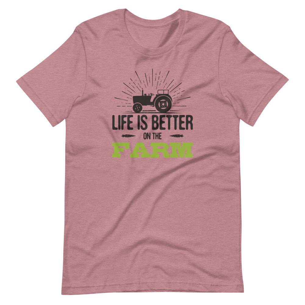 Life is better on the farm shirt