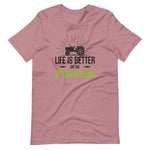 Load image into Gallery viewer, Life is better on the farm shirt
