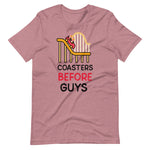 Load image into Gallery viewer, Coasters Before Guys Theme Park Shirt For Roller Coaster Women
