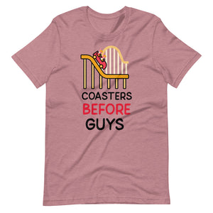 Coasters Before Guys Theme Park Shirt For Roller Coaster Women