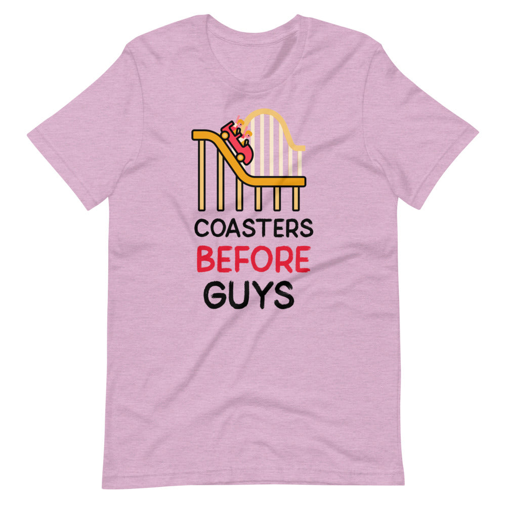 Coasters Before Guys Theme Park Shirt For Roller Coaster Women