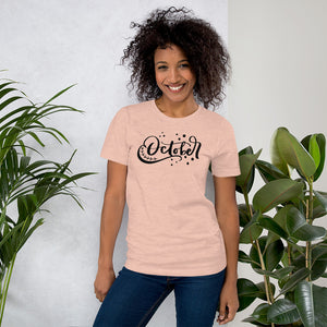 October Unisex t-shirt