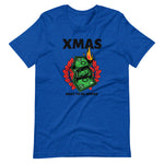 Load image into Gallery viewer, Xmas About to be broke funny burning money shirt
