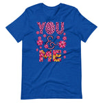 Load image into Gallery viewer, You &amp; me flower designed shirt
