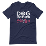 Load image into Gallery viewer, Dog Mother And Wine Lover Shirt - Dog Mom Shirts - Dog &amp; Wine Tees
